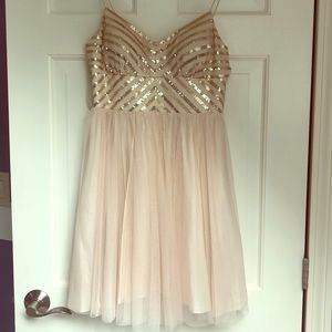 Formal tool mini dress